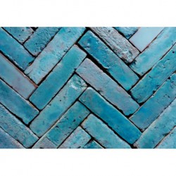 turquoise brick