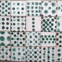 tiles with dots