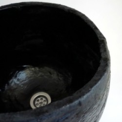 basin black barrel